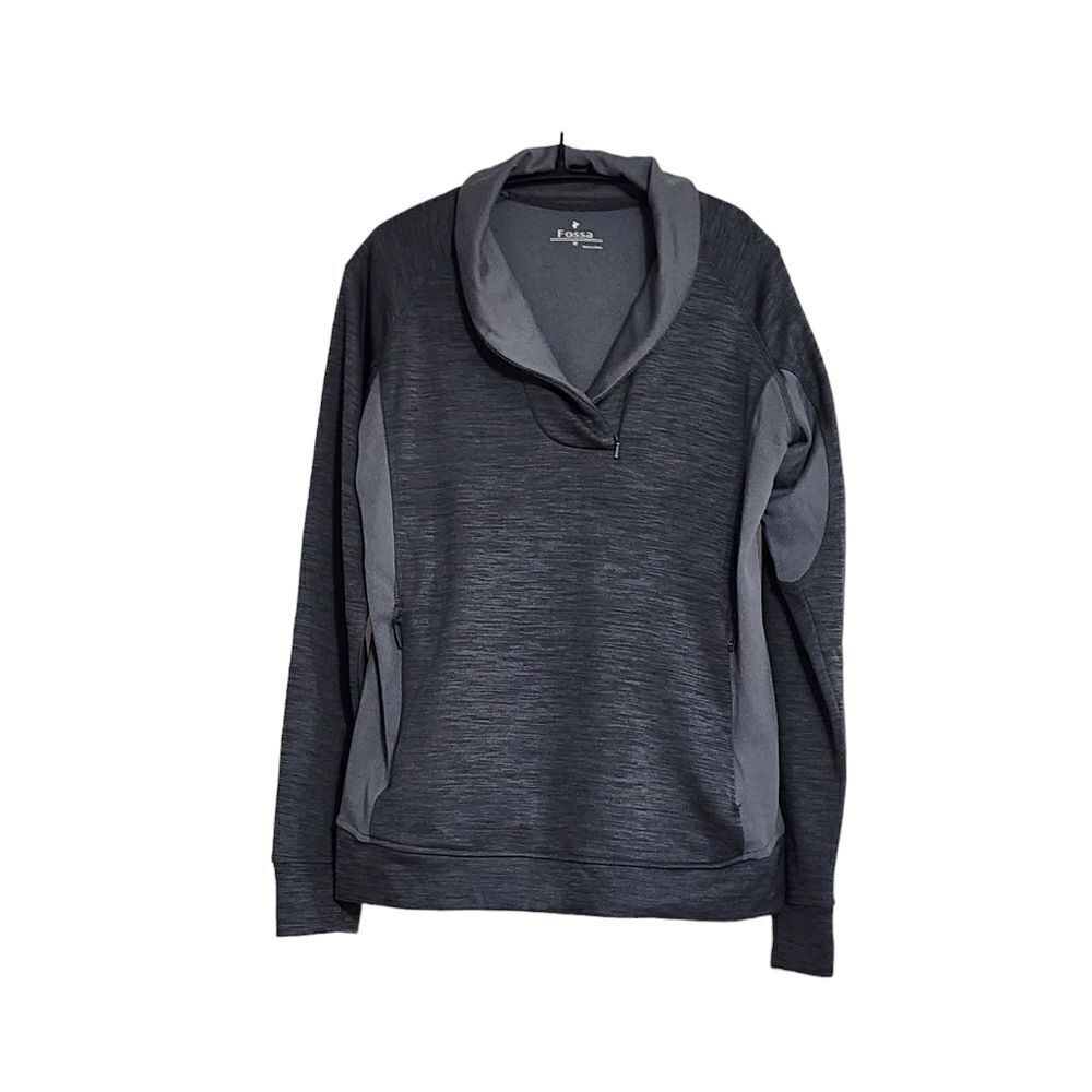 Fossa Orion pullover gray pullover sz M